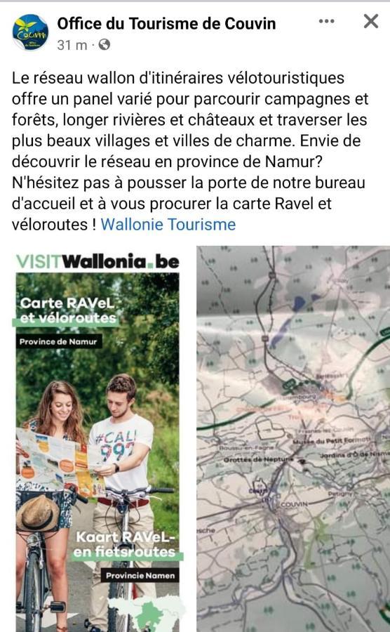 Au Coeur Des Vallees Couvin Buitenkant foto